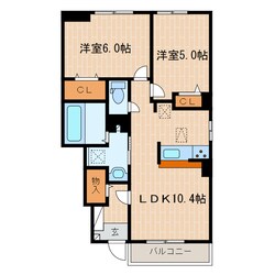 桜木駅 徒歩20分 1階の物件間取画像